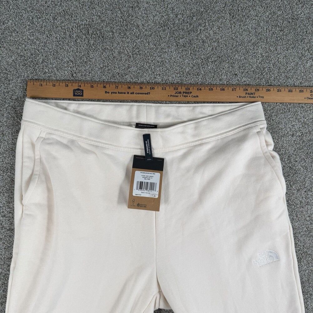The North Face Simple Logo Jogger Pants Sweats White Womens Size XXL Reg NEW - Picture 12 of 12